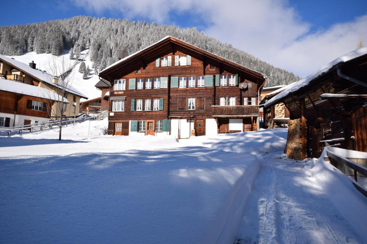 Studio Bim Chalet Bim Chilchli Mürren Exteriör bild